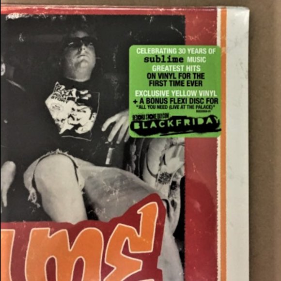 Sublime Greatest Hits LP ~ Yellow Vinyl + Flexi Disc ~ RSD Blk Fri 2018 ~Sealed! - Picture 2 of 3